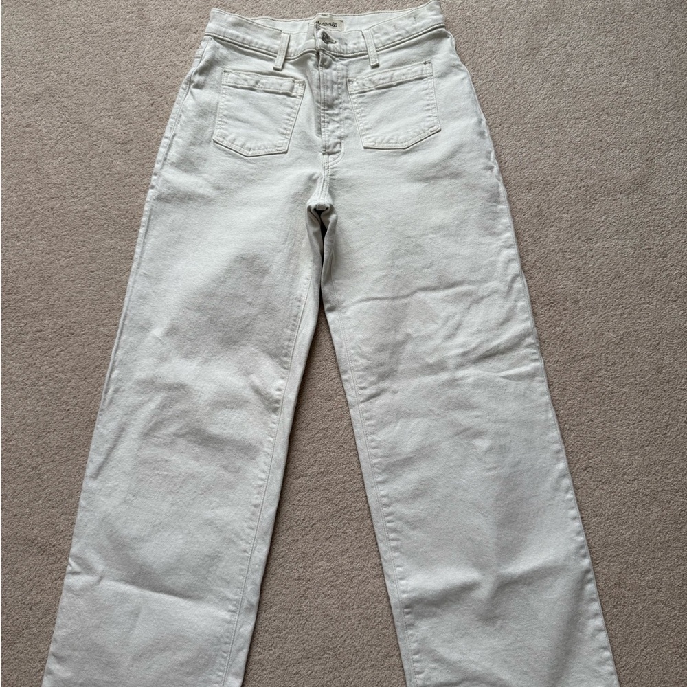 Women's Cream Jeans